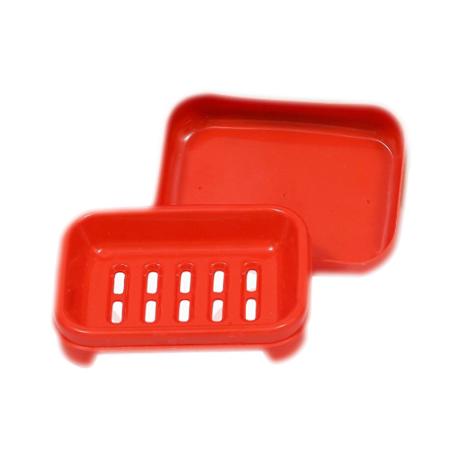 Plastic soap case with a lid, ideal for travel and home use. Plastic soap case with a lid, ideal for travel and home use.